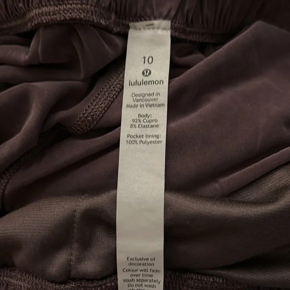 Lululemon Lost in Leisure Crop Jogger in Antique Bark Purple Size 10 - Picture 8 of 9